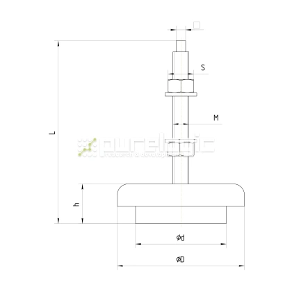 Виброопора HR98-4 3 078 Виброопора HR98-4 фото