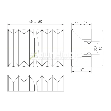 Гофрозащита DCV-H30-400 1 149 Гофрозащита DCV-H30-400 фото