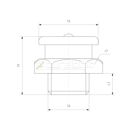 Пресс-масленка CFM10x1 фото