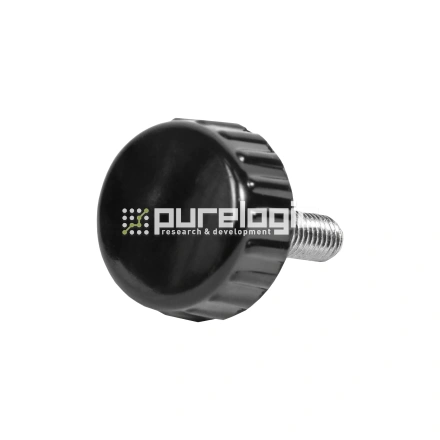 Ручка с рифлением 100213-20*M5*15 фото