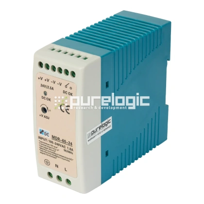 Источник питания импульсный MDR-60-24 3 668 Источник питания импульсный MDR-60-24 фото
