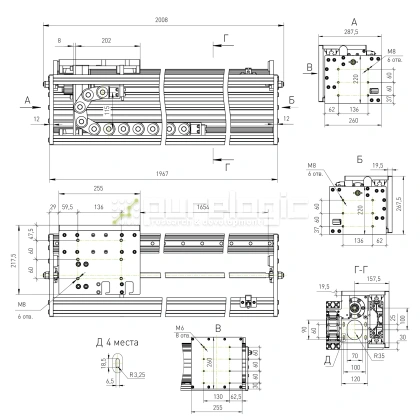 Модуль линейного перемещения PLLM-92L-1.6-1 161 215 Модуль линейного перемещения PLLM-92L-1.6-1 фото