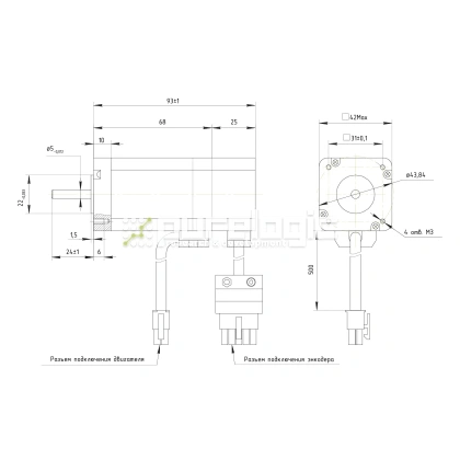 Серводвигатель PL42S0230-D5 фото
