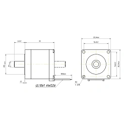 Двигатель шаговый FL20STH33-0604A