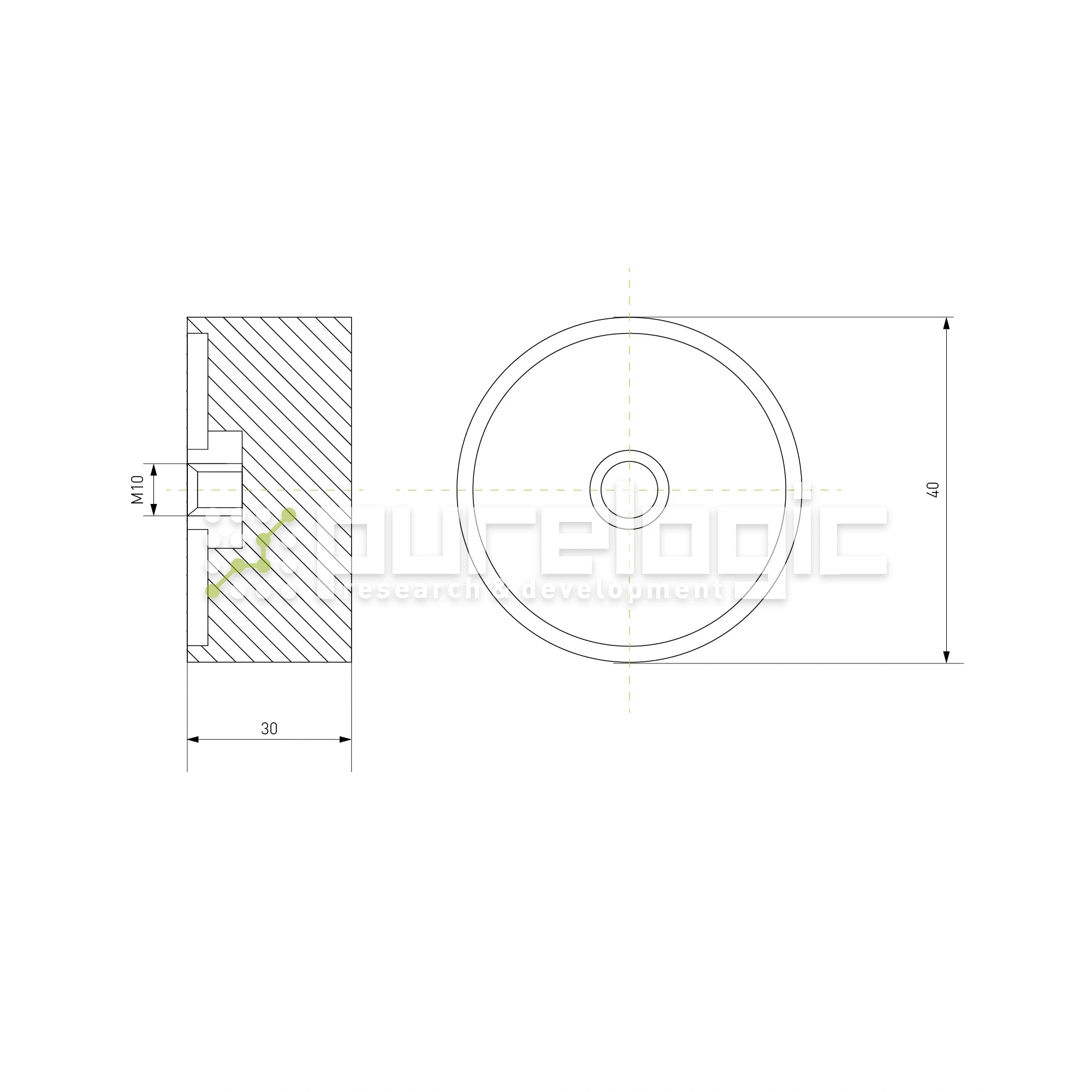 Виброопора DE40x30 249 Виброопора DE40x30 фото