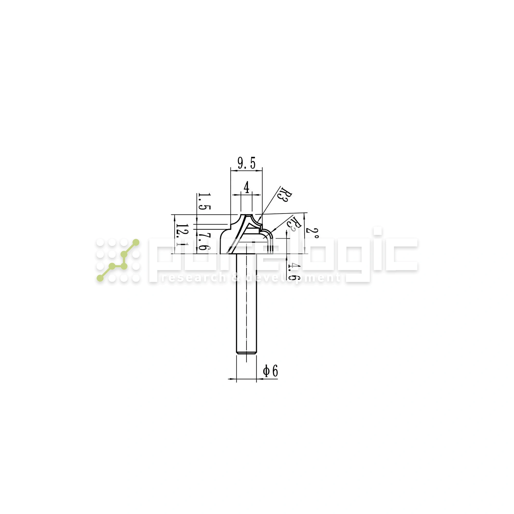 Фреза NHBDB616 661 Фреза NHBDB616 фото