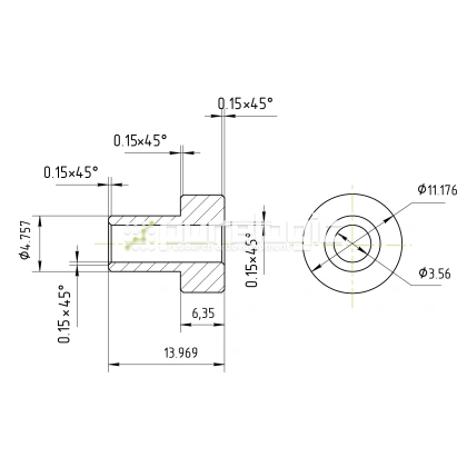 Втулка PLB1 фото