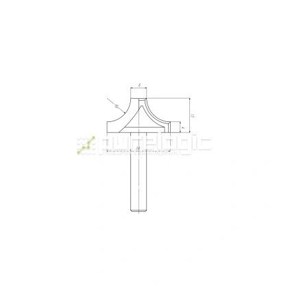 Фреза NNRD624 744 Фреза NNRD624 фото