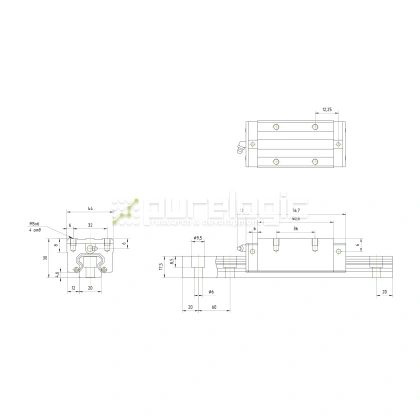 Модуль опорный HSAC GHH20CA 2 055 Модуль опорный HSAC GHH20CA фото