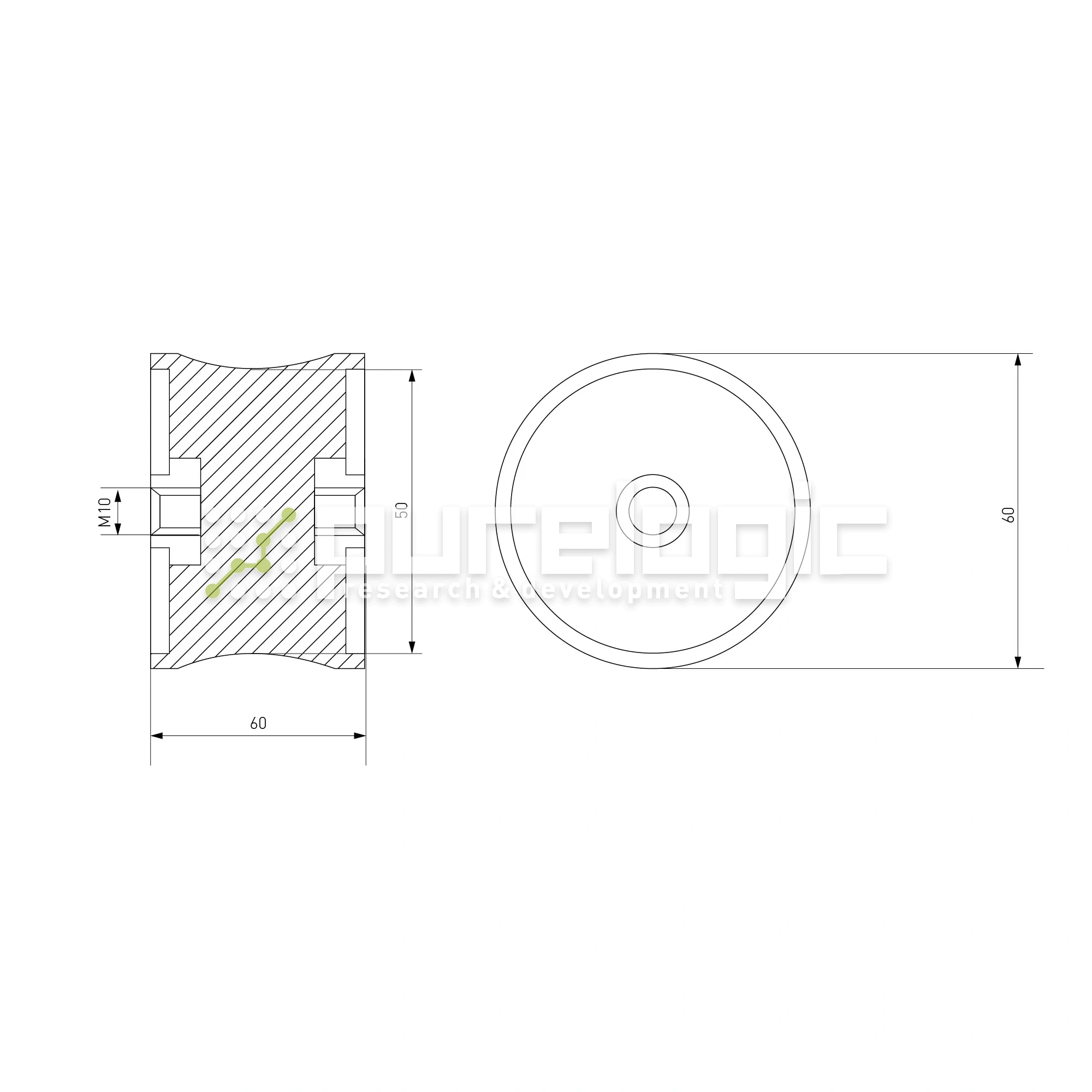 Виброопора GDD6060M10 637 Виброопора GDD6060M10 фото