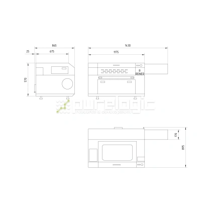 Лазерный станок REINER LH750-60W фото