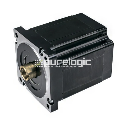 Двигатель шаговый с полым валом PL86KS1460 фото