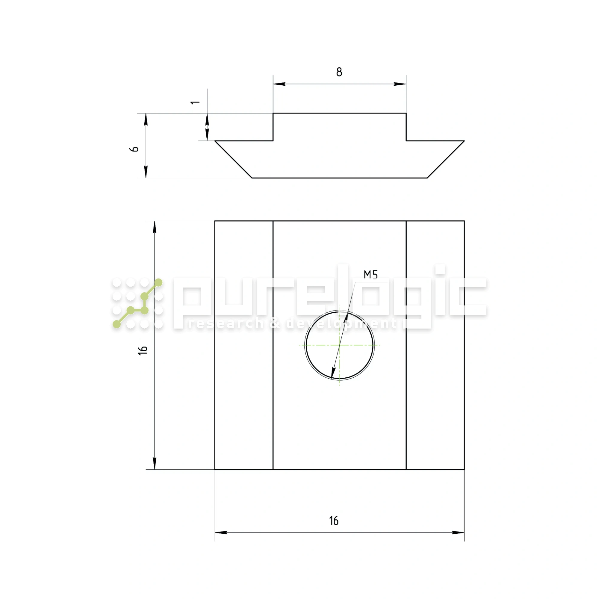 Сухарь пазовый 30HM5 (AL-M5-8S) 29 Сухарь пазовый 30HM5 (AL-M5-8S) фото