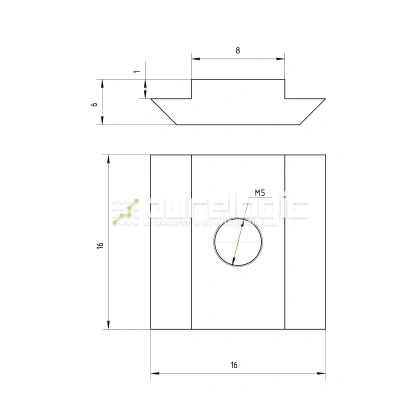 Сухарь пазовый 30HM5 (AL-M5-8S) 29 Сухарь пазовый 30HM5 (AL-M5-8S) фото