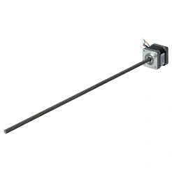 Двигатель шаговый с вал-гайкой 14HY3402-6.35x1.58