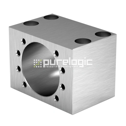 Держатель гайки ШВП MGD63 17 675 Держатель гайки ШВП MGD63 фото