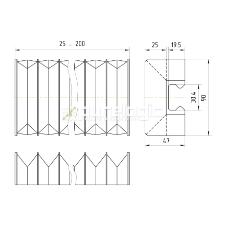 Гофрозащита DCV-H30-200 фото