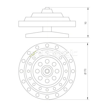Органайзер для фрез RZ-C100 фото