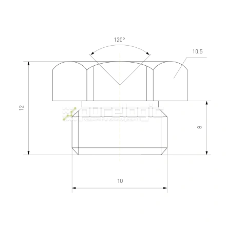 Пресс-масленка CM10x1 фото