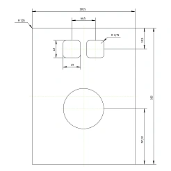 Промышленный трекбол CT-KM01-2