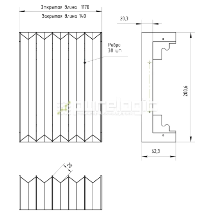 Гофрозащита DCV-T12-1000 фото