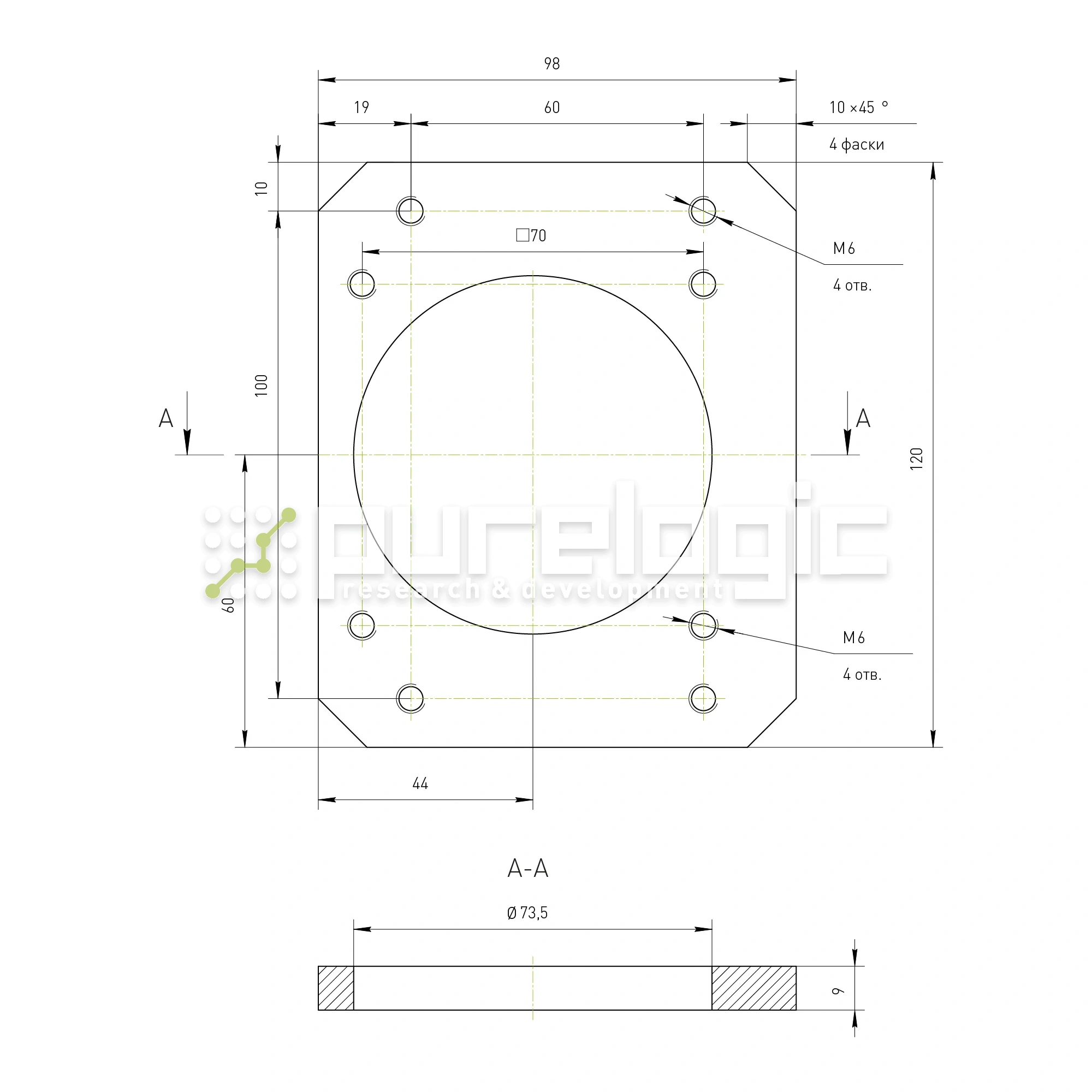 Кронштейн двигателя RY-MB86 3 132 Кронштейн двигателя RY-MB86 фото