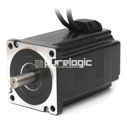 Двигатель шаговый с энкодером PL86HS158-6004A-1K фото