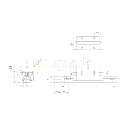 Модуль опорный HSAC GHH30CA 4 529 Модуль опорный HSAC GHH30CA фото