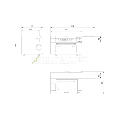 Лазерный станок REINER LH960-80W фото