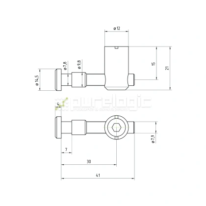 Пазовый соединитель 30MSW 166 Пазовый соединитель 30MSW фото