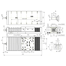 Модуль линейного перемещения PLLM-61L-10200