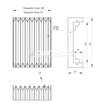Гофрозащита DCV-T11-200 фото