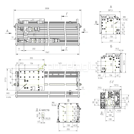 Модуль линейного перемещения PLLM-92L-1.6-2 фото