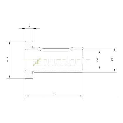 Втулка переходная OSL32-25 фото