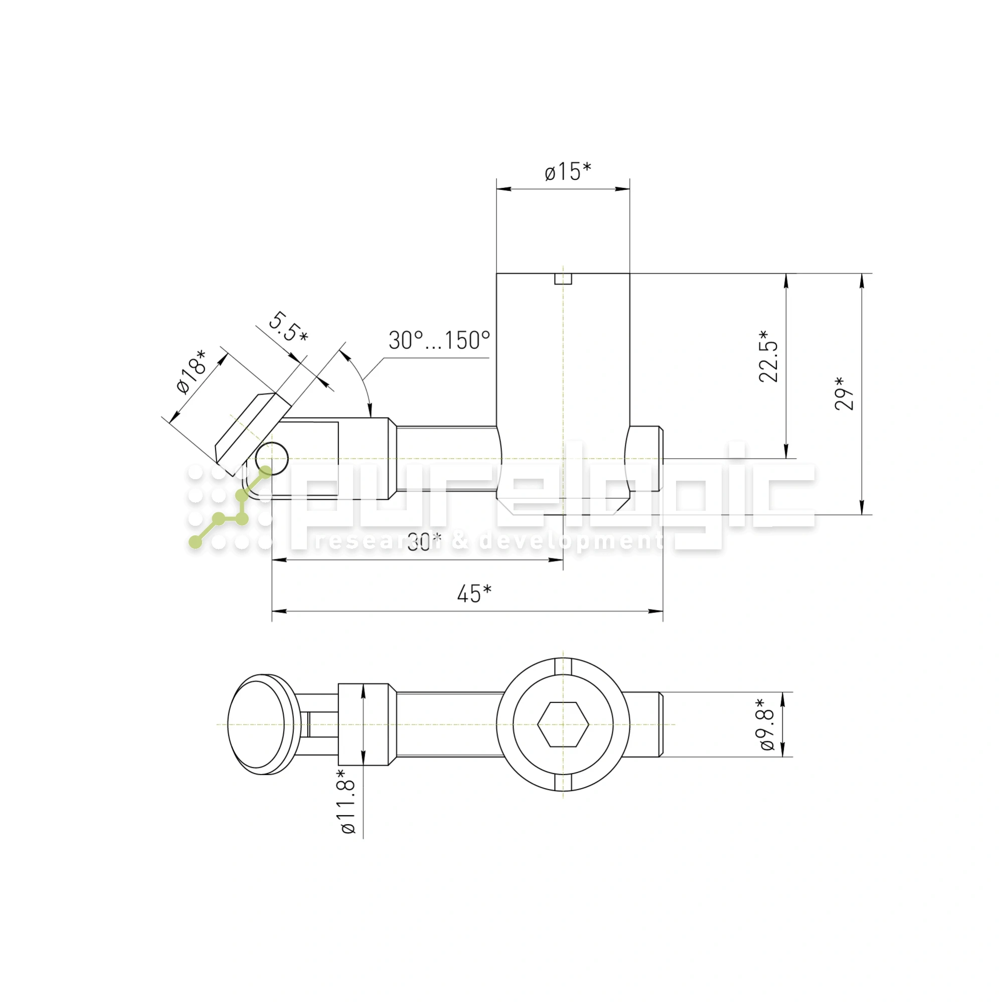 Пазовый соединитель 45MSX-B 292 Пазовый соединитель 45MSX-B фото