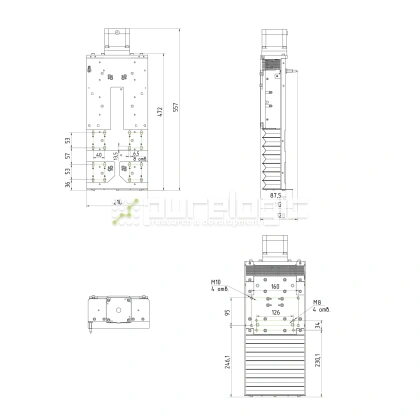 Модуль оси Z RY-Z170-RM16 83 668 Модуль оси Z RY-Z170-RM16 фото