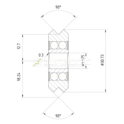 Опорный ролик W2X 825 Опорный ролик W2X фото