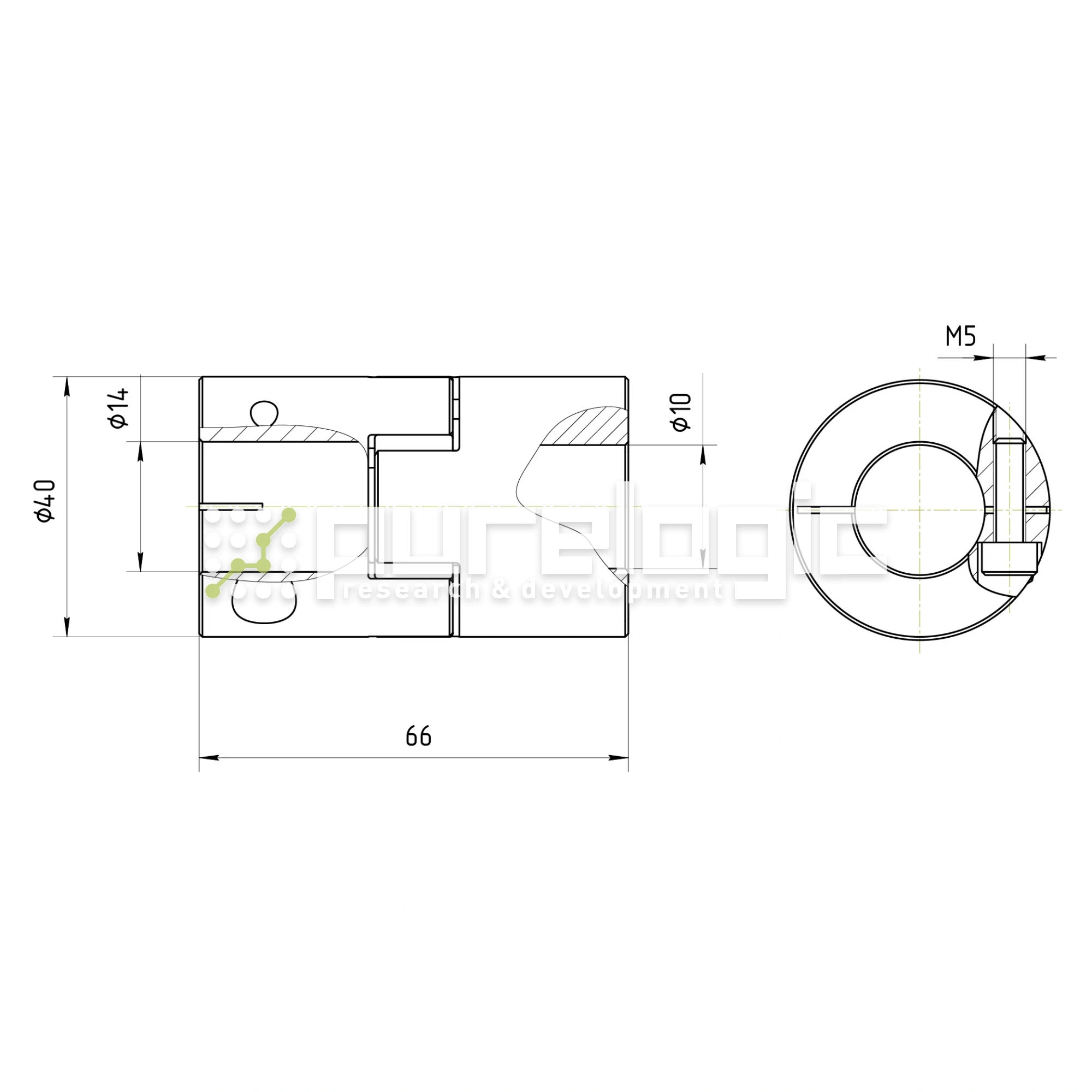 Муфта соединительная BF1-4066-14-10 2 600 Муфта соединительная BF1-4066-14-10 фото