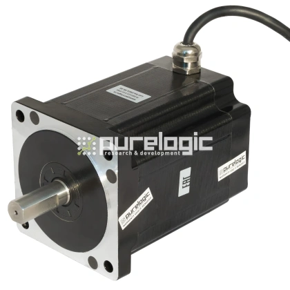 Двигатель шаговый PL86H113-D14-IP64 фото