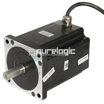 Двигатель шаговый PL86H113-D14-IP64 фото