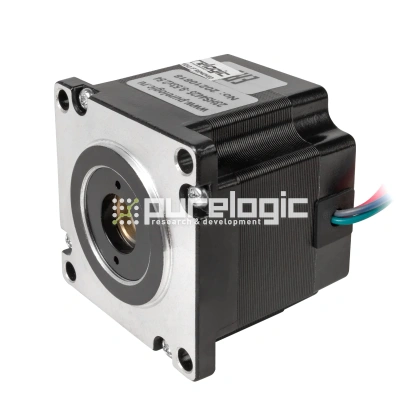 Двигатель шаговый с вал-гайкой 23HS4425-9.53x2.54 фото