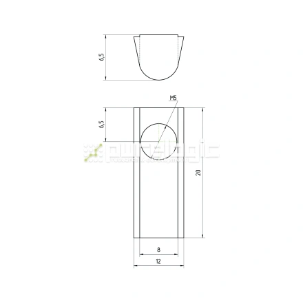 Гайка Т-образная 30TH5 фото