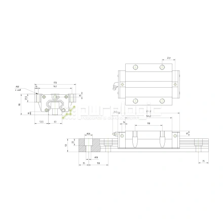 Модуль опорный HSAC GHW65CC фото