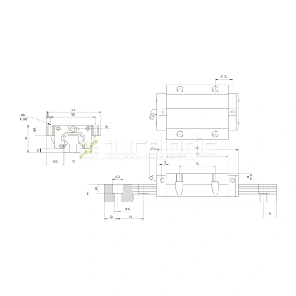 Модуль опорный HSAC GHW55CC фото