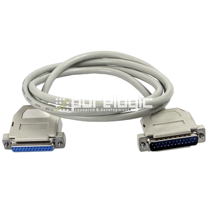 Кабель DB25F-DB25M-2m фото
