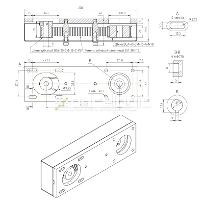 Блок привода PLLM-61-P2-11 фото