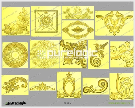 3D модели (Узоры) 1 3D модели (Узоры) фото