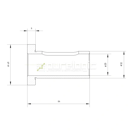 Втулка переходная OSL32-20 фото