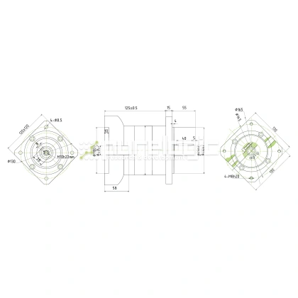 Редуктор планетарный 120PLF10K-22S-D25 фото