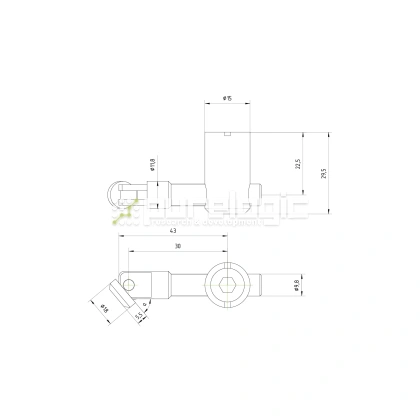 Пазовый соединитель 45MSX-A 278 Пазовый соединитель 45MSX-A фото